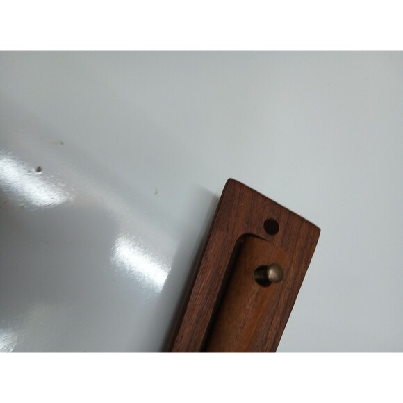 Vtg George Briard Woodland Teak And Tile Cheese Board With Knife Charcuterie - Picture 8 of 9